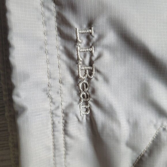 L.L. Bean Mens XL Reg Beige Nylon Jacket - Picture 7 of 9